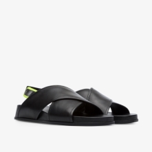 Camper Twins Sandals Black - Womens Singapore XORIRF-073